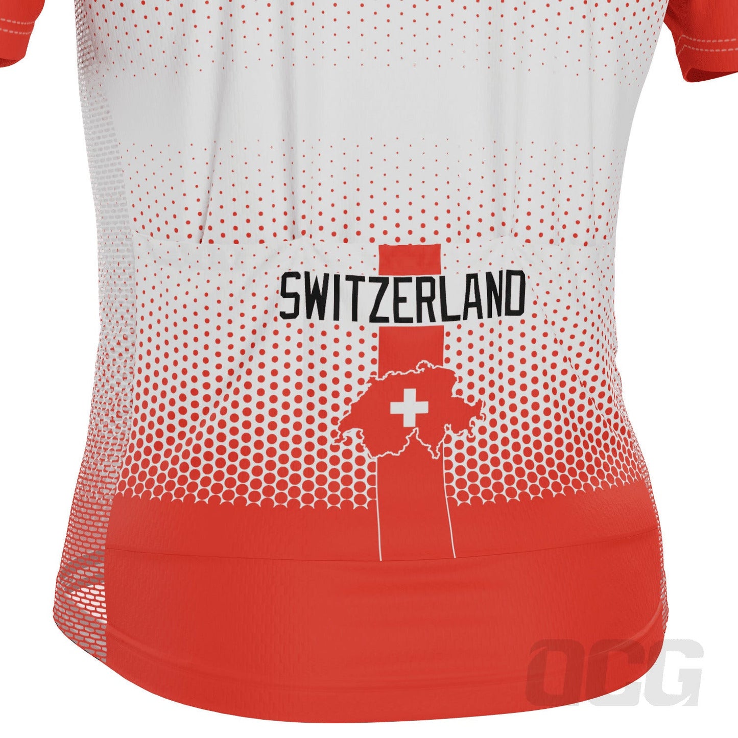 Men's World Countries Team Switzerland Icon Short Sleeve Cycling Jersey