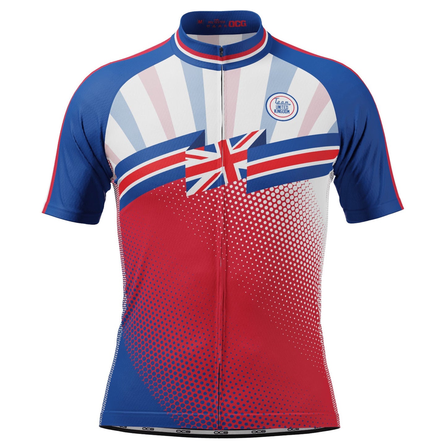 Men's World Countries Team UK Icon Short Sleeve Cycling Jersey