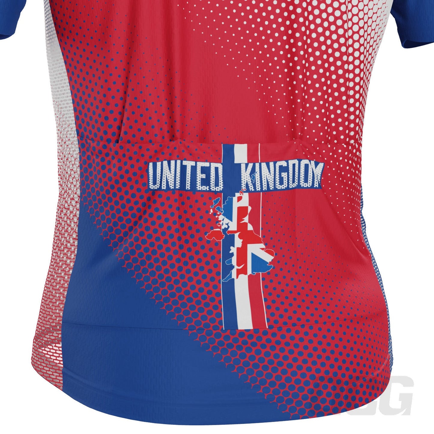 Men's World Countries Team UK Icon Short Sleeve Cycling Jersey