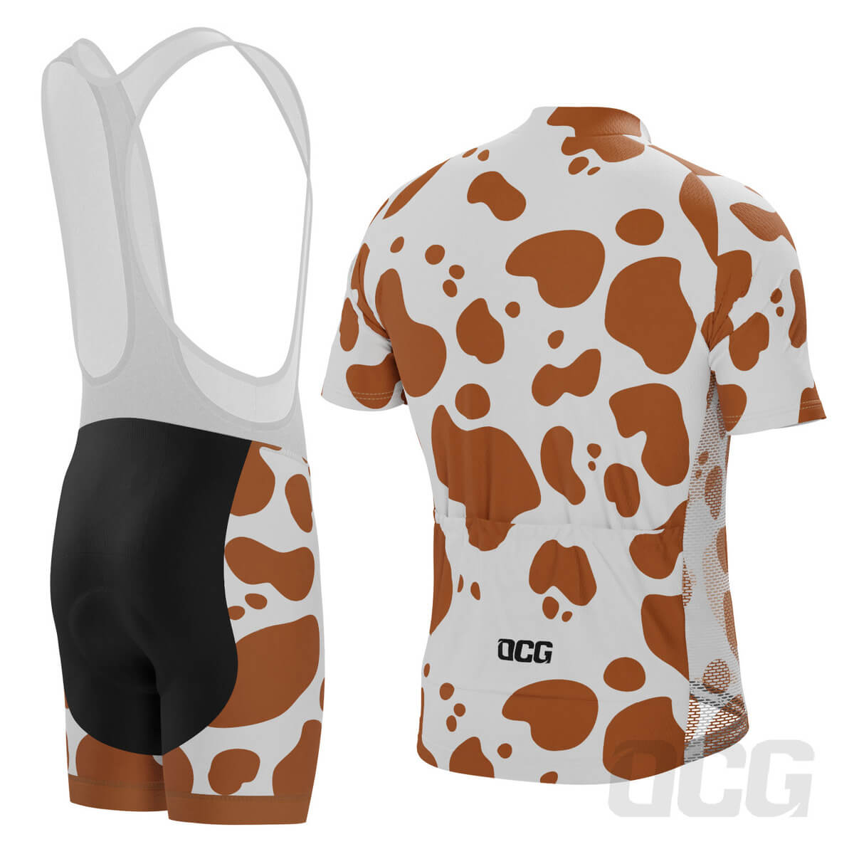 Men's Jersey Cow 2 Piece Cycling Kit