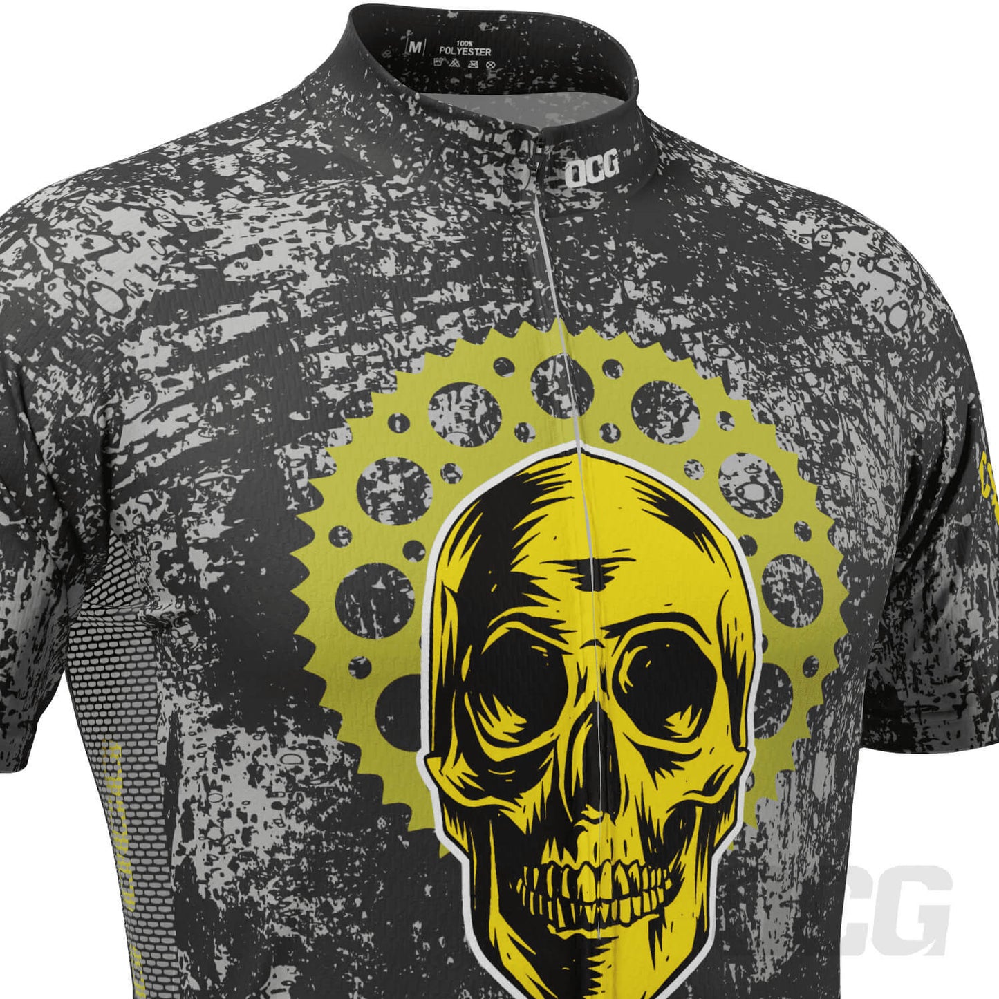 Men's Cycle Fast Die Old Short Sleeve Cycling Jersey