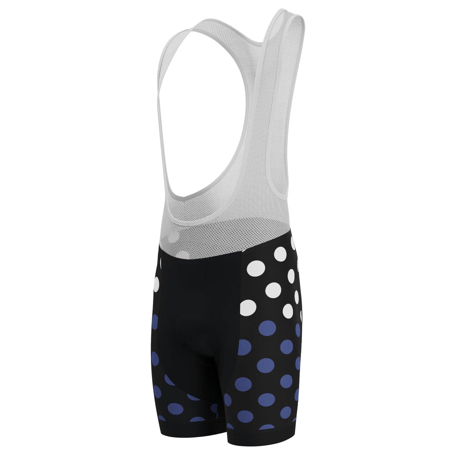 Men's Polka Dots Gel Padded Cycling Bib