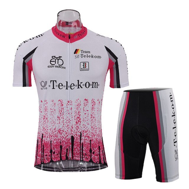 Deutsche Telekom Retro Cycling Jersey Set