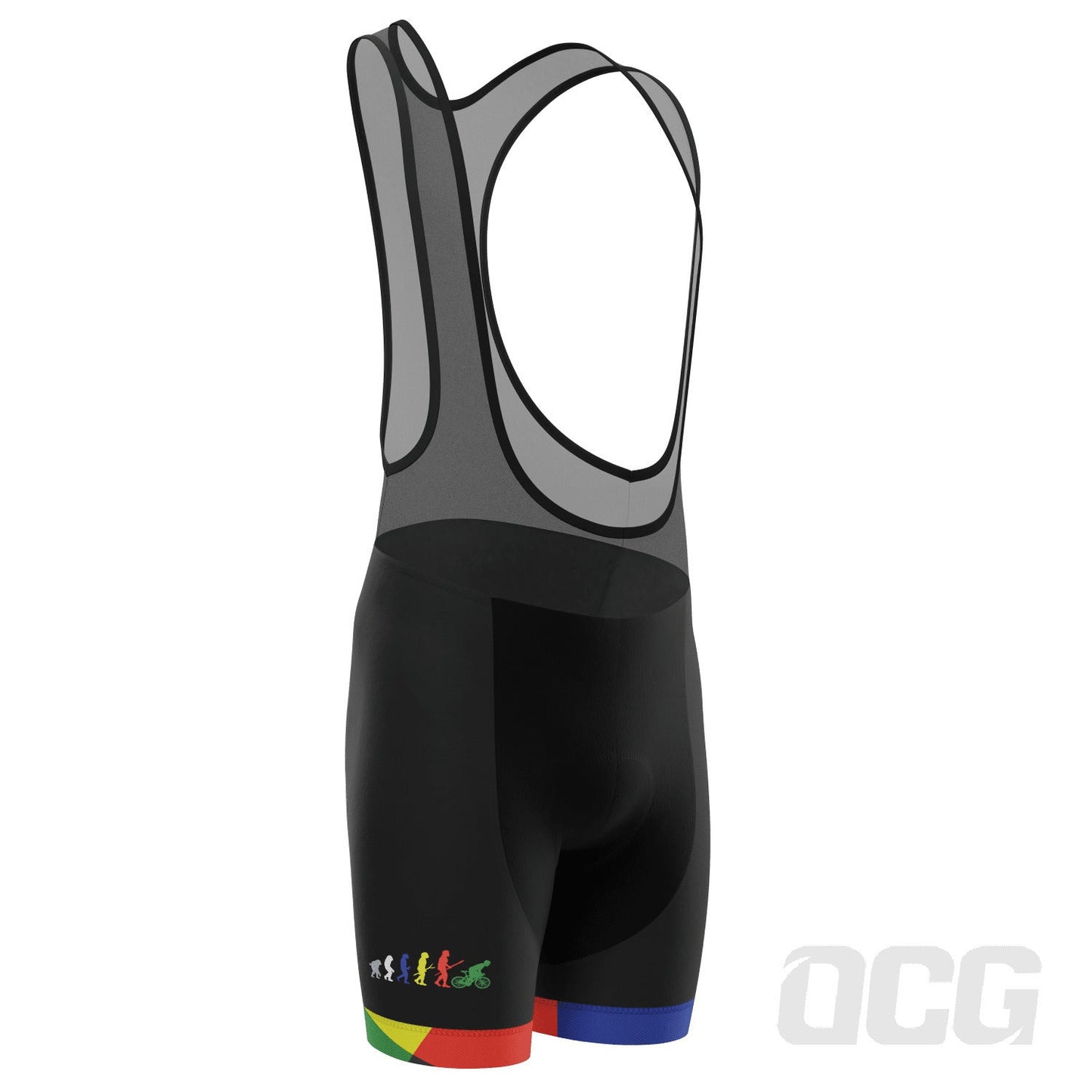 Men's Evolution of Man Gel Padded Cycling Bib