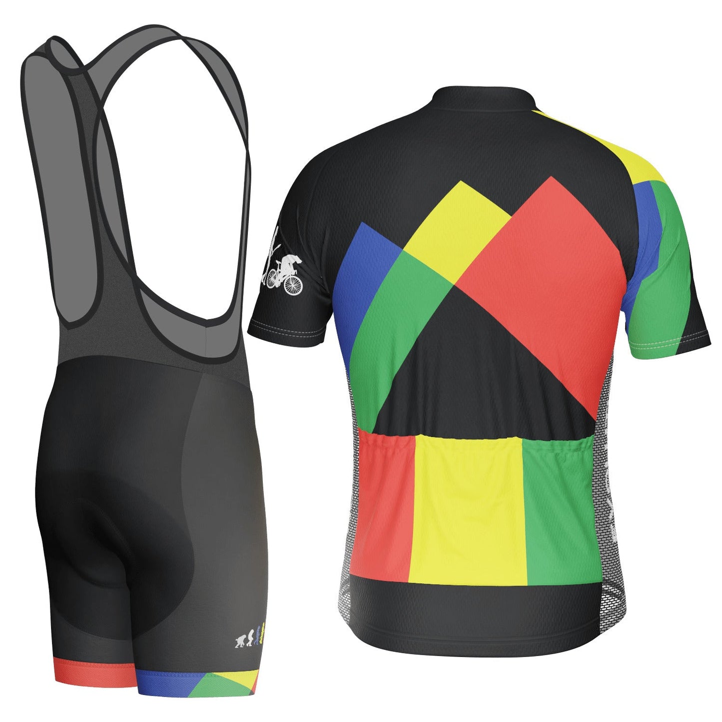 Men's Evolution of Man 2 Piece Cycling Kit