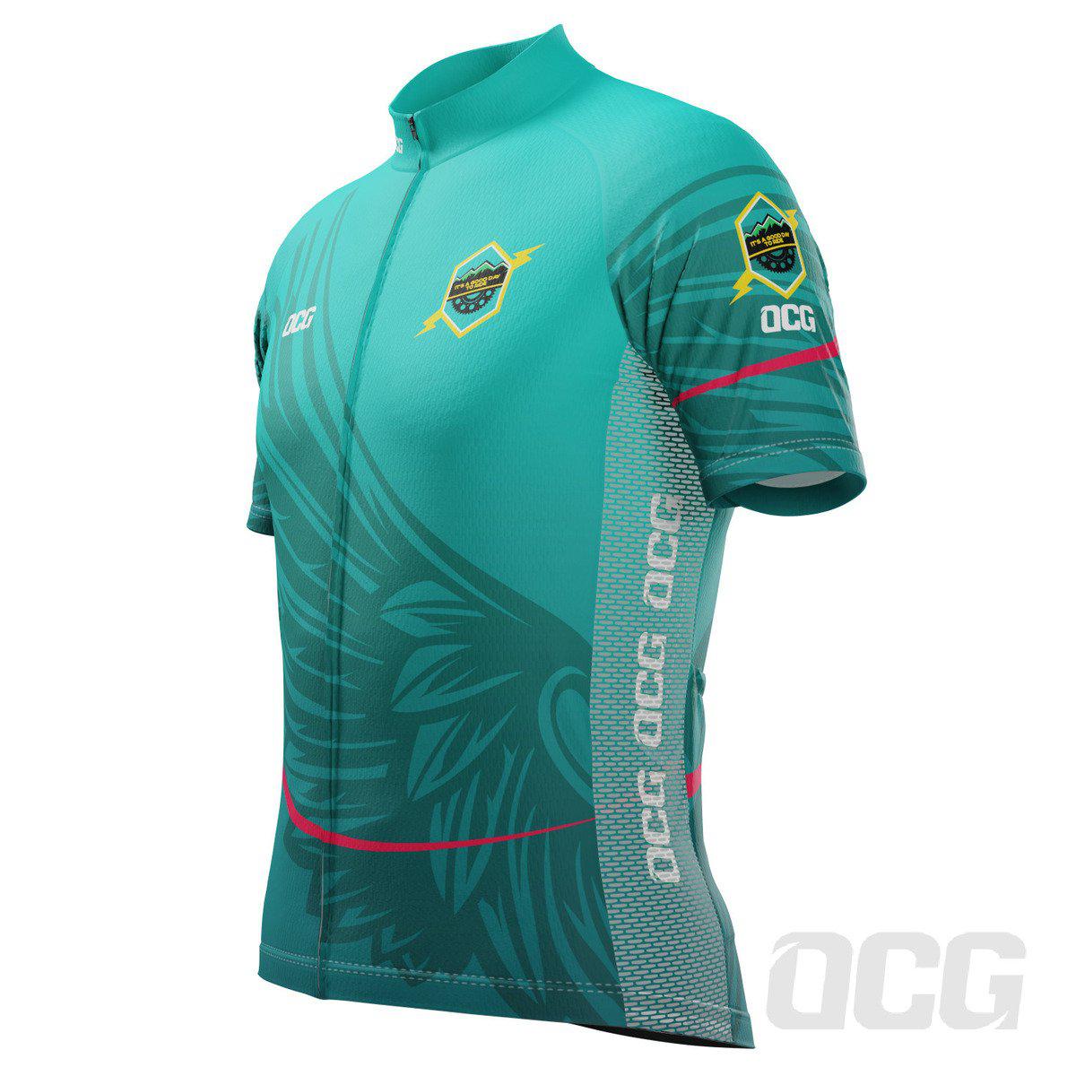 Men's Velocity Point Short Sleeve Cycling Jersey