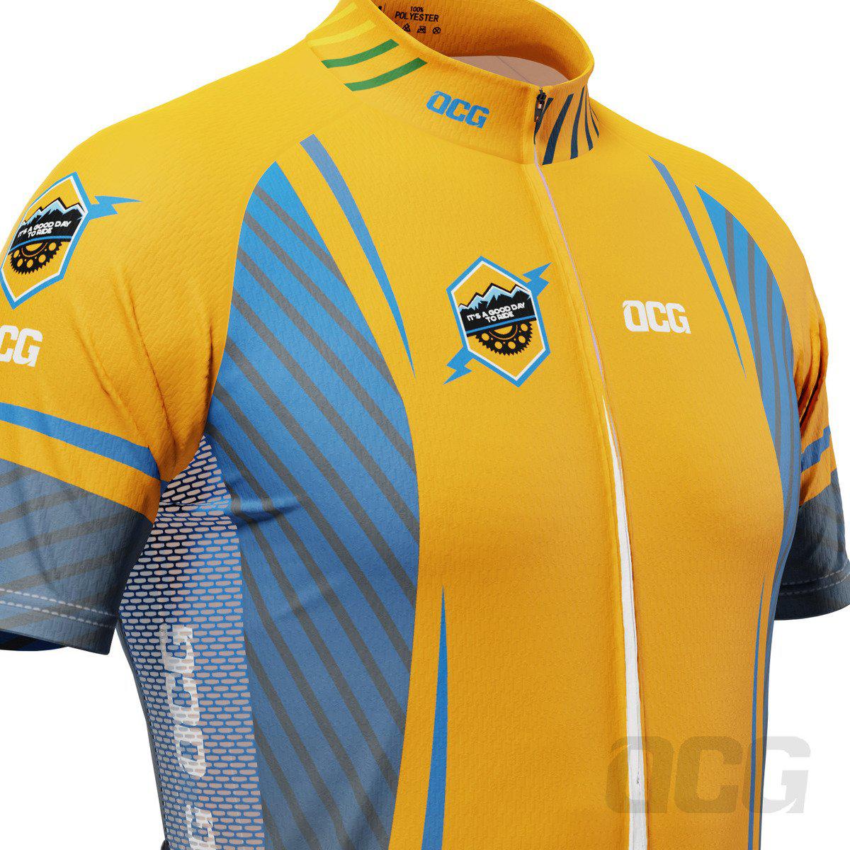 Men's Velocity Woking Short Sleeve Cycling Jersey