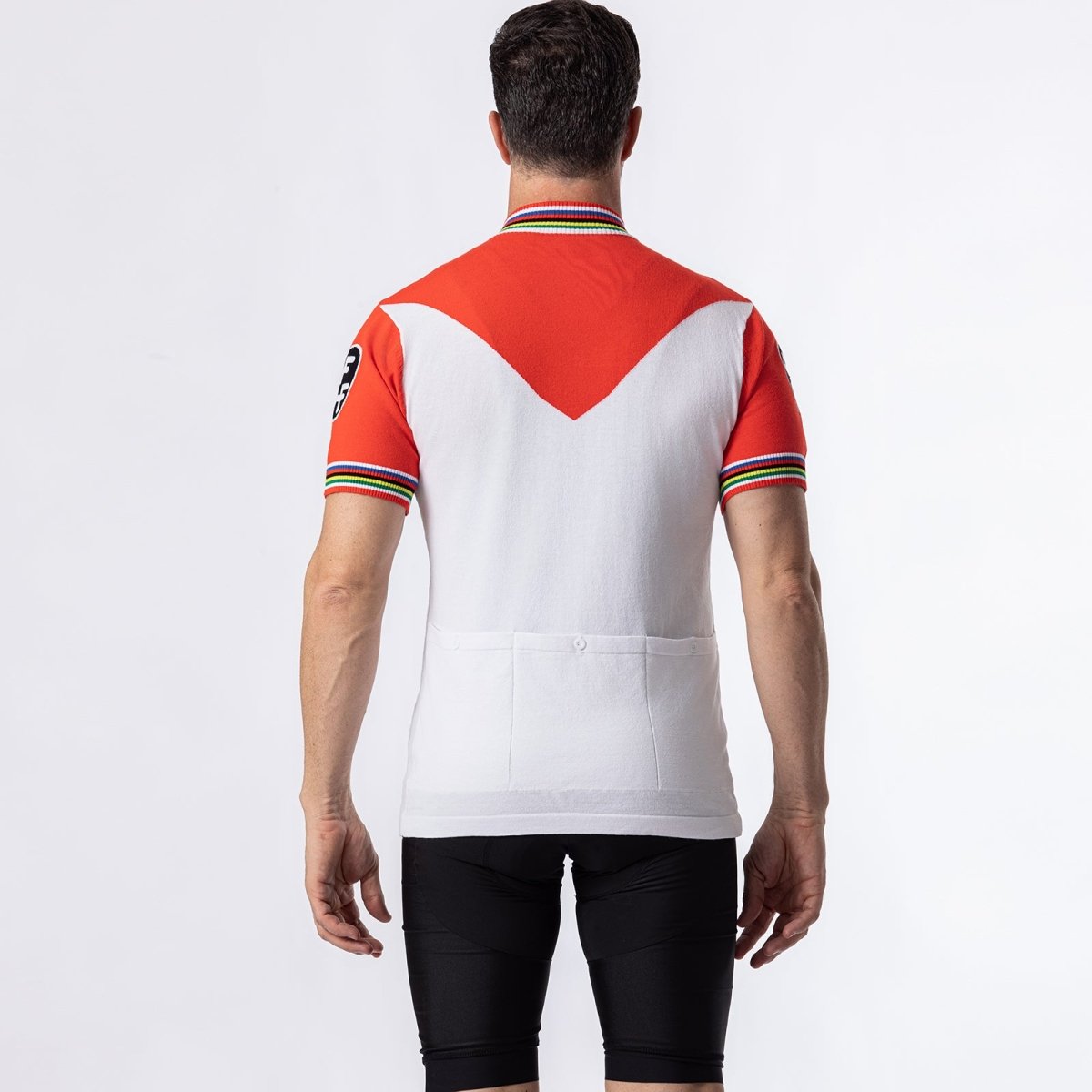 Faemino Merino Wool Blend - Retro Cycling Jersey
