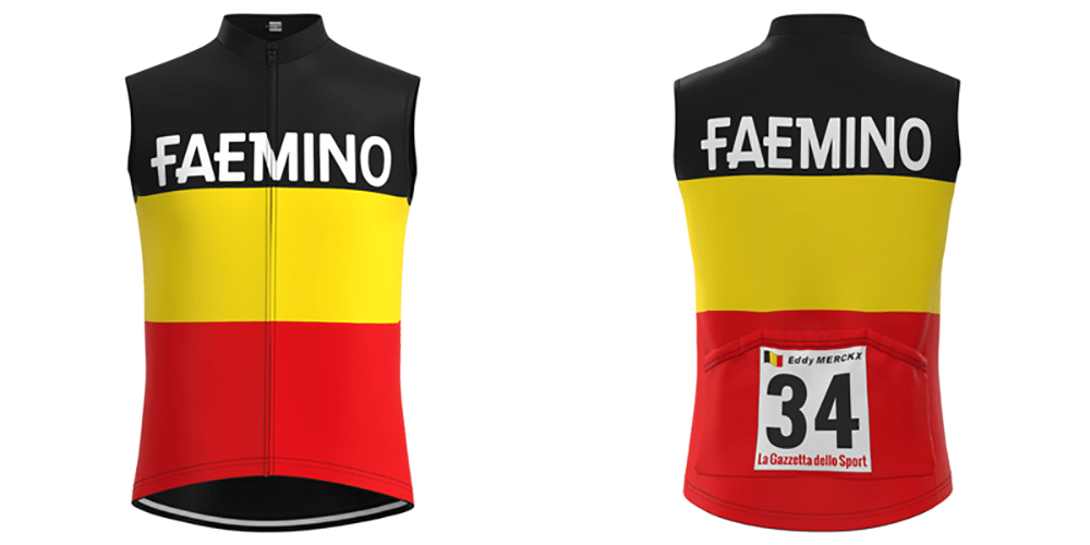 Faemino-Faema Retro Cycling Jersey Set