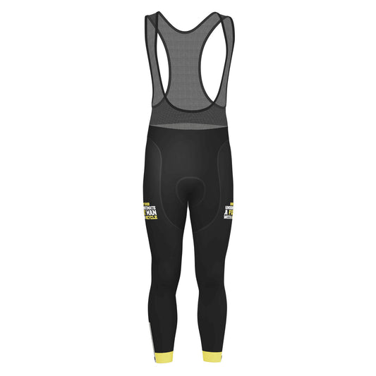 Men's Don't Ever Underestimate a Fat Man Gel Padded Cycling Bib-Tights