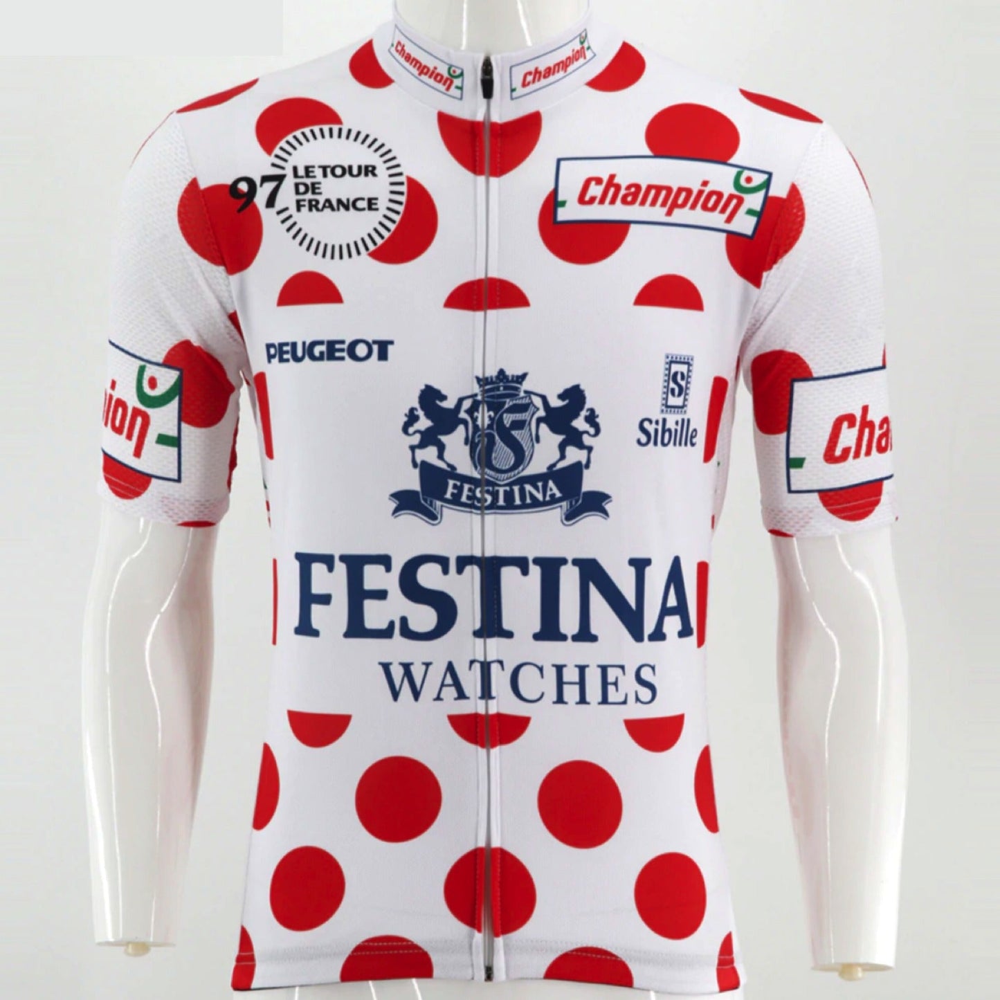Festina Watches 1997 KOM Retro Cycling Jersey
