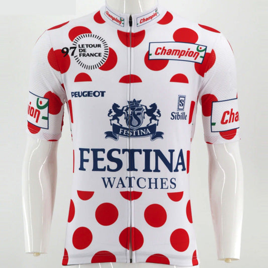 Festina Watches 1997 KOM Retro Cycling Jersey