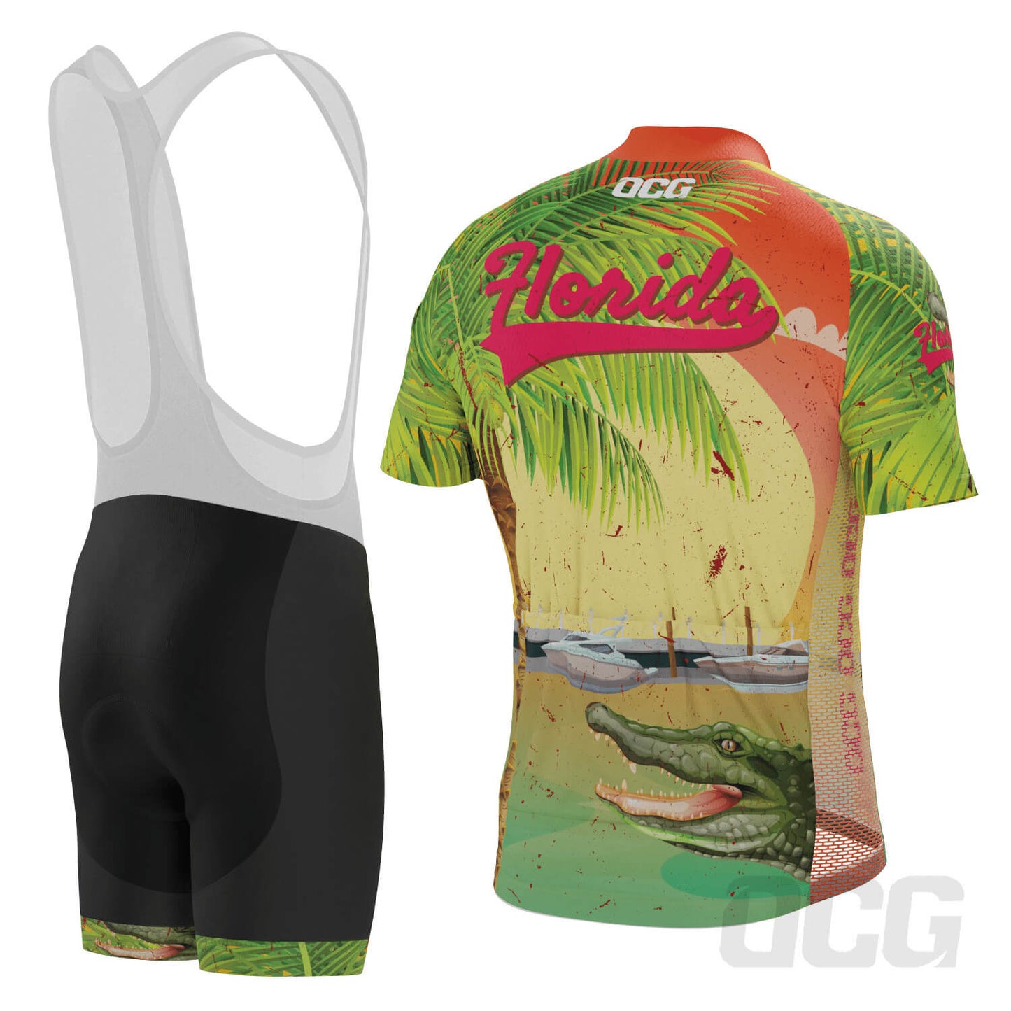 Men's Around The World - Florida 2 Piece Cycling Kit