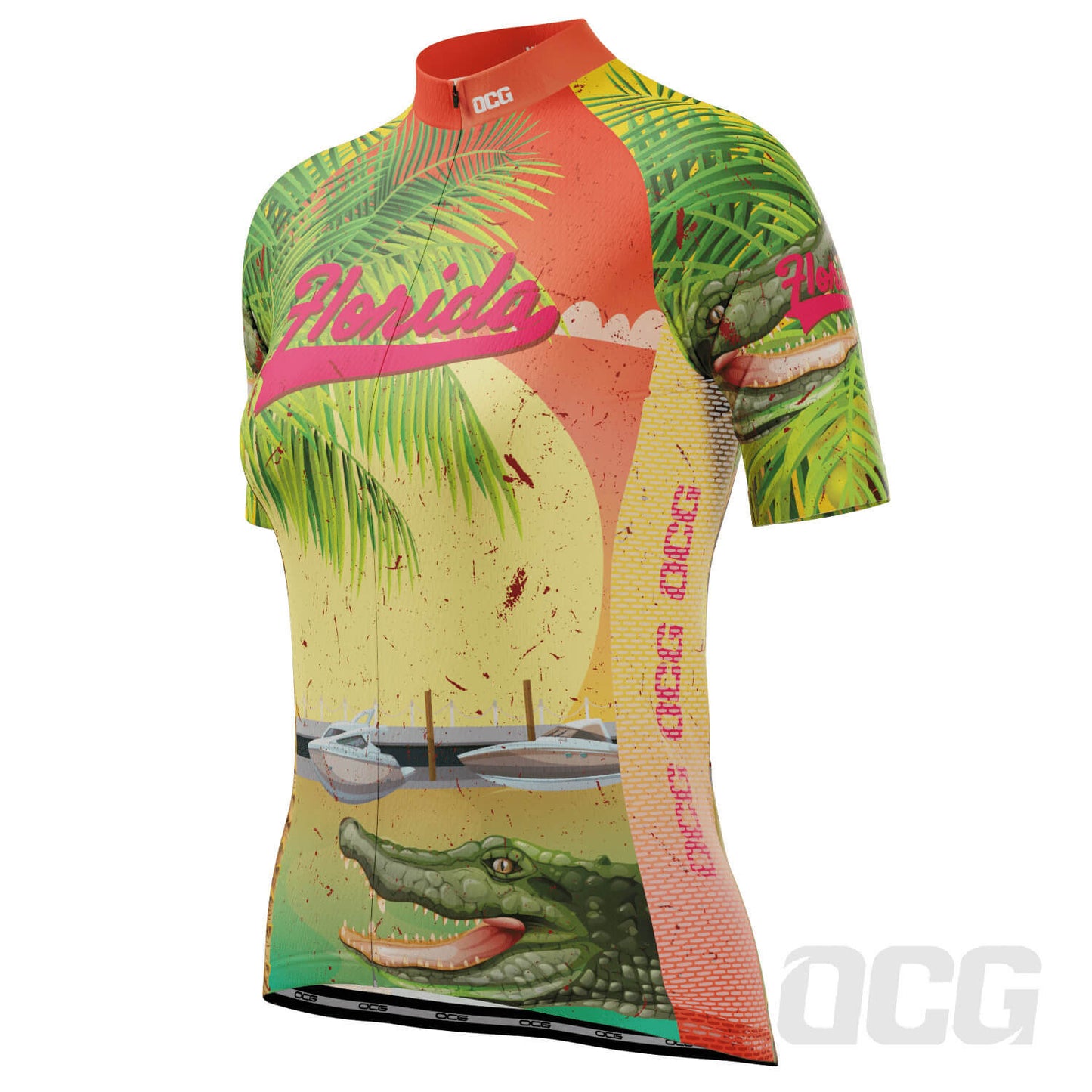 Women's Around The World - Florida Short Sleeve Cycling Jersey