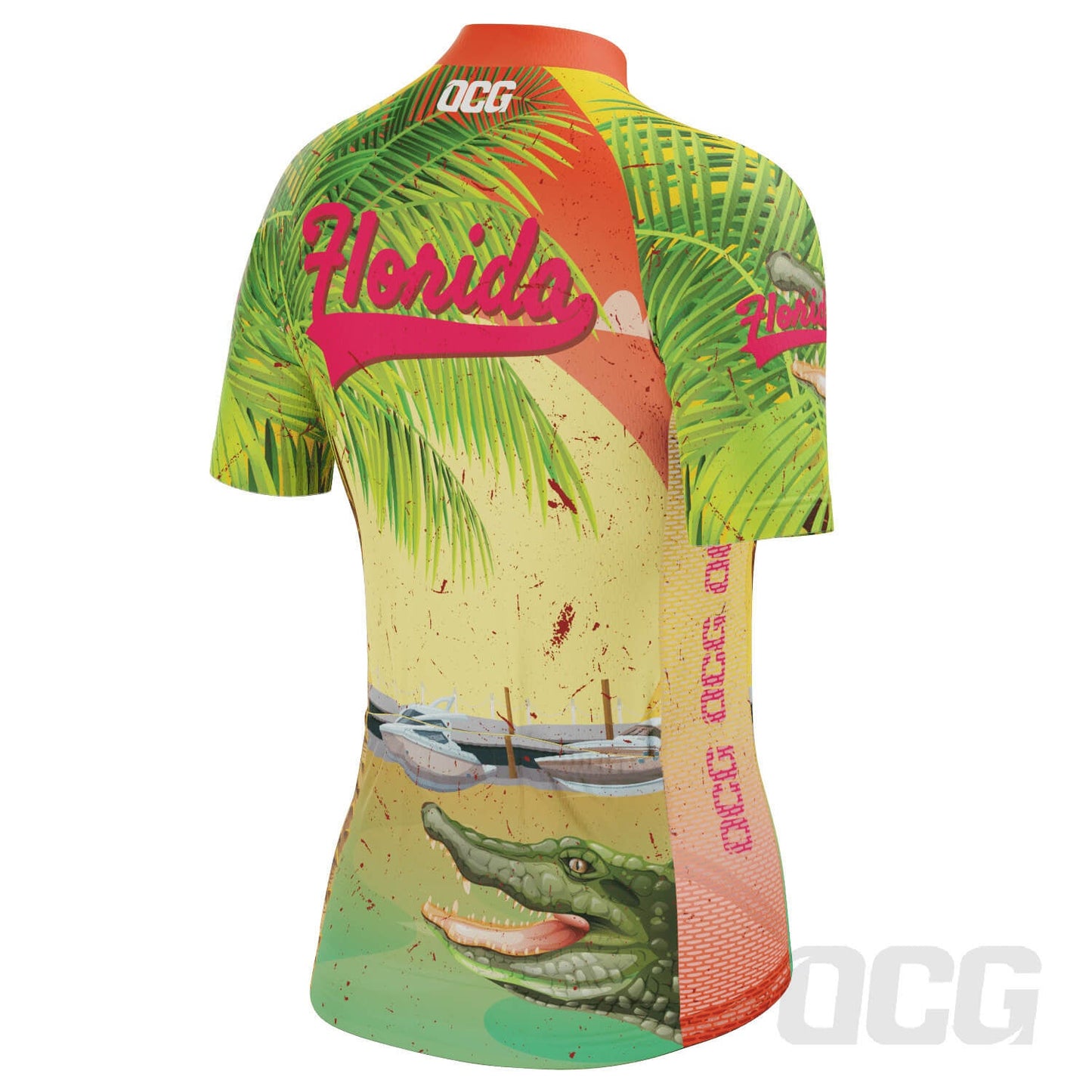 Women's Around The World - Florida Short Sleeve Cycling Jersey