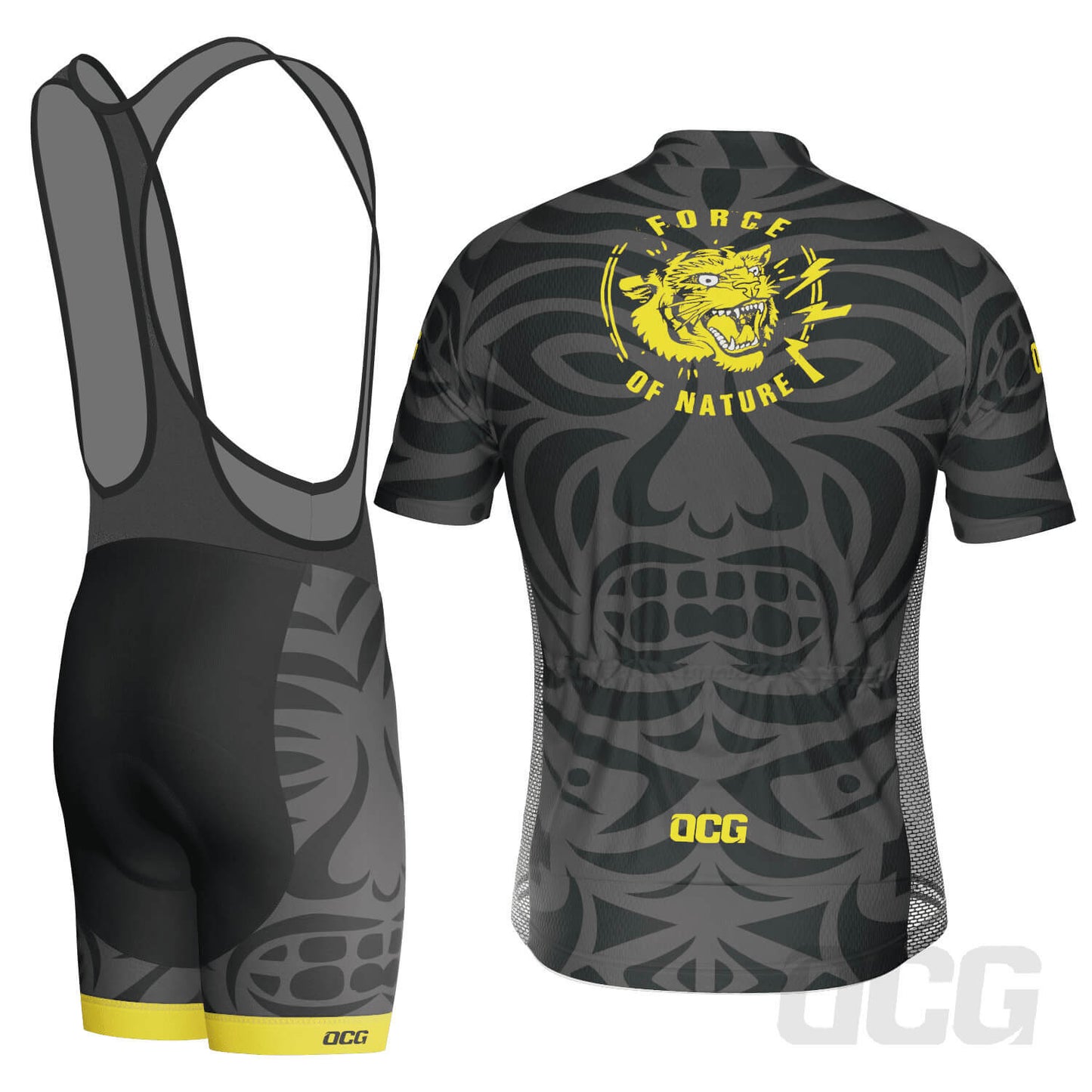 Men's Tribal Force of Nature 2 Piece Cycling Kit