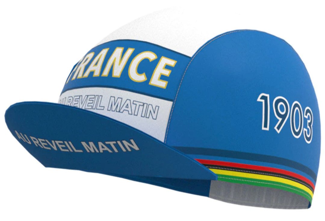 France Reveil Matin Retro Cycling Cap
