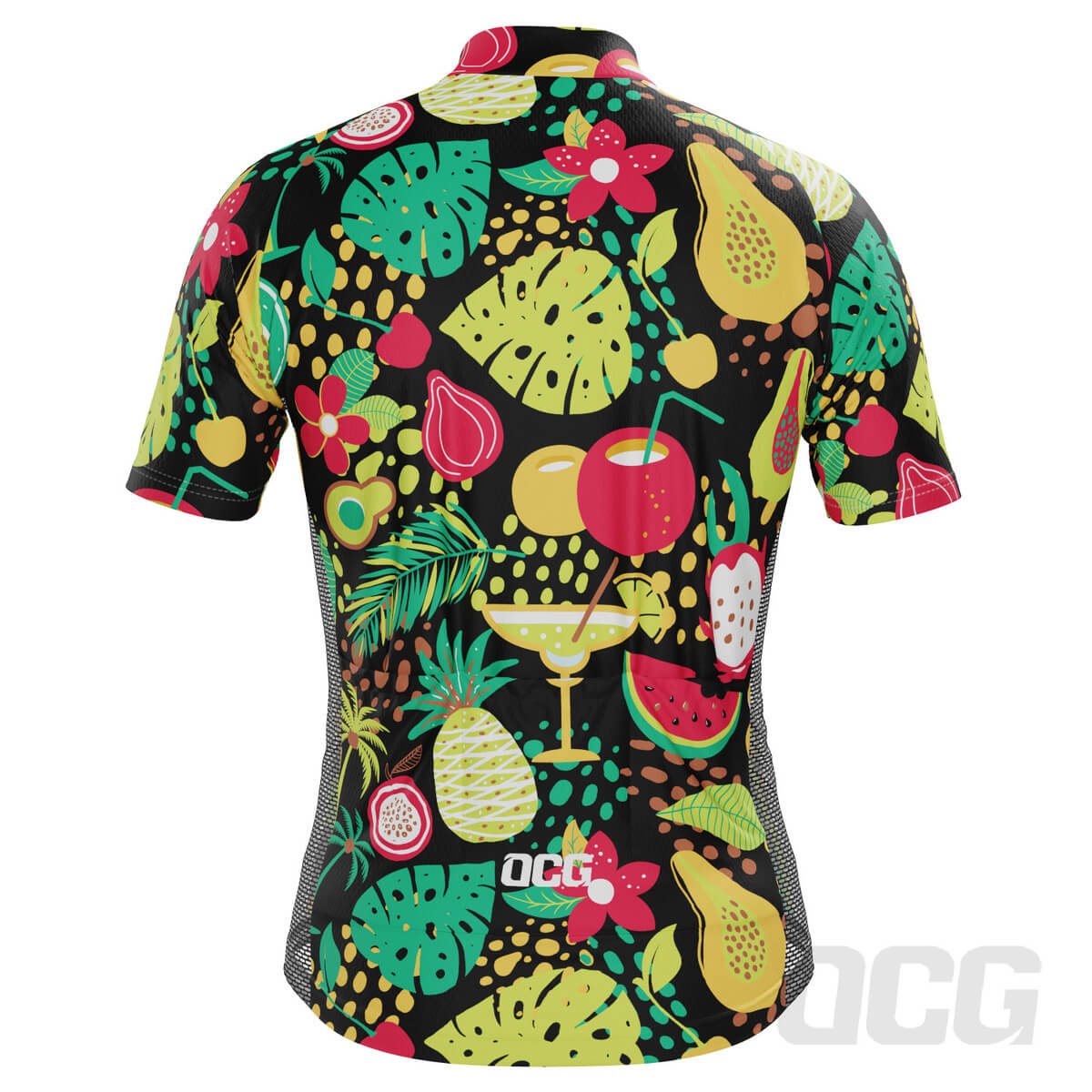 Men's Fruit Cocktail Short Sleeve Cycling Jersey