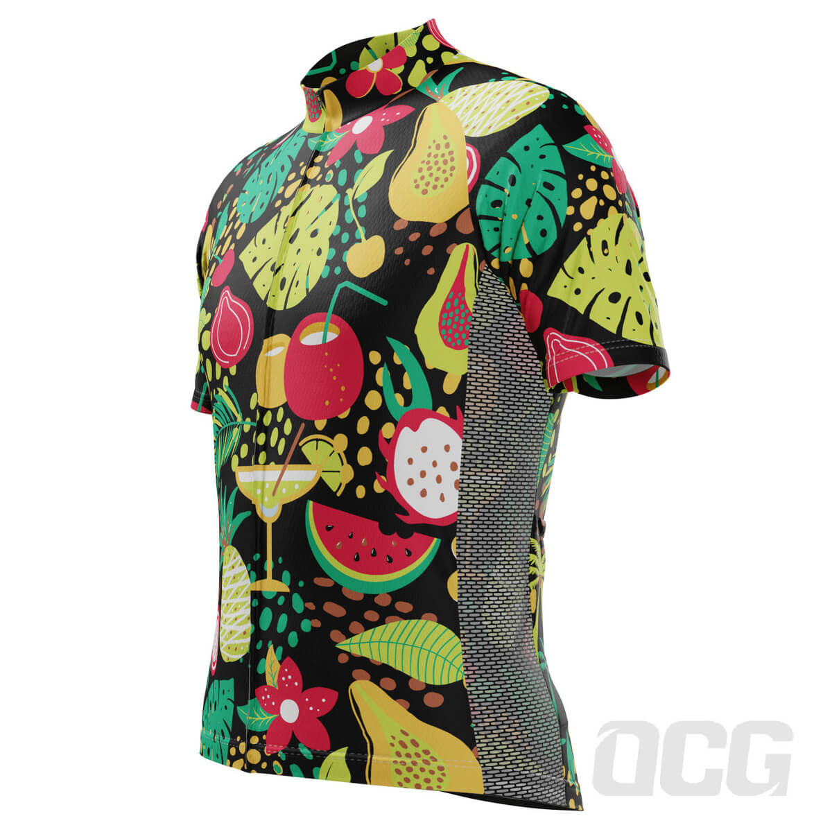 Men's Fruit Cocktail Short Sleeve Cycling Jersey