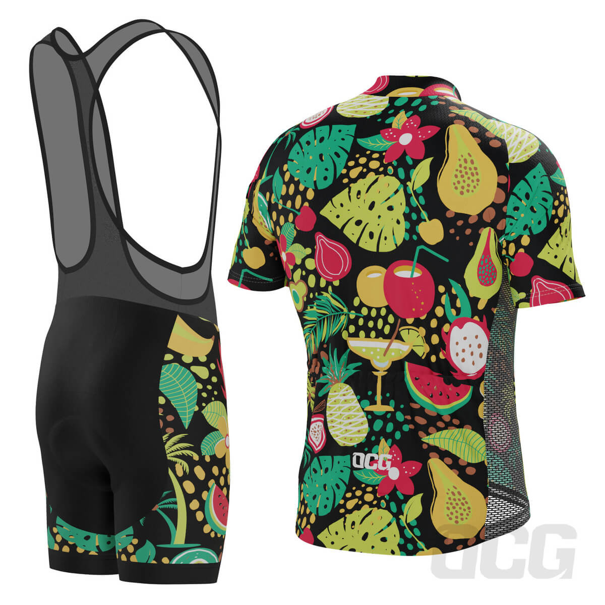 Men's Fruit Cocktail 2 Piece Cycling Kit
