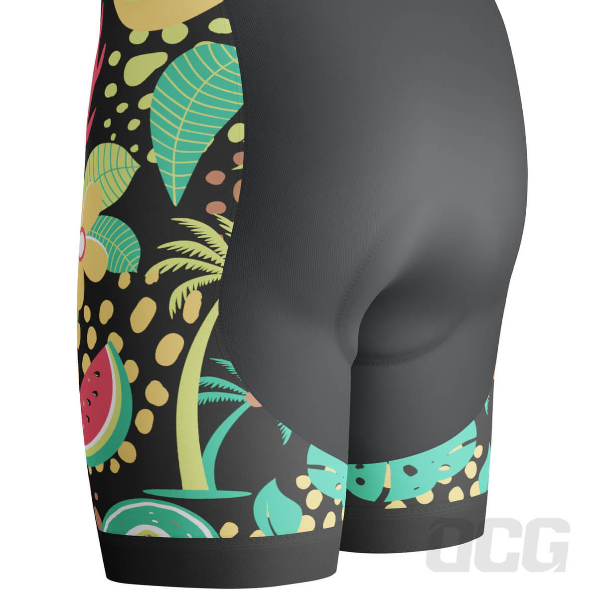 Men's Fruit Cocktail Gel Padded Cycling Bib