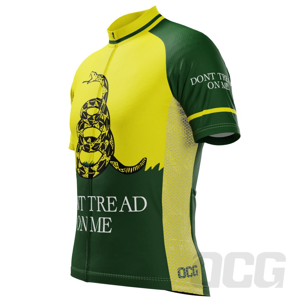 Men's Gadsden Icon Don't Tread On Me Series 1 Short Sleeve Cycling Jersey