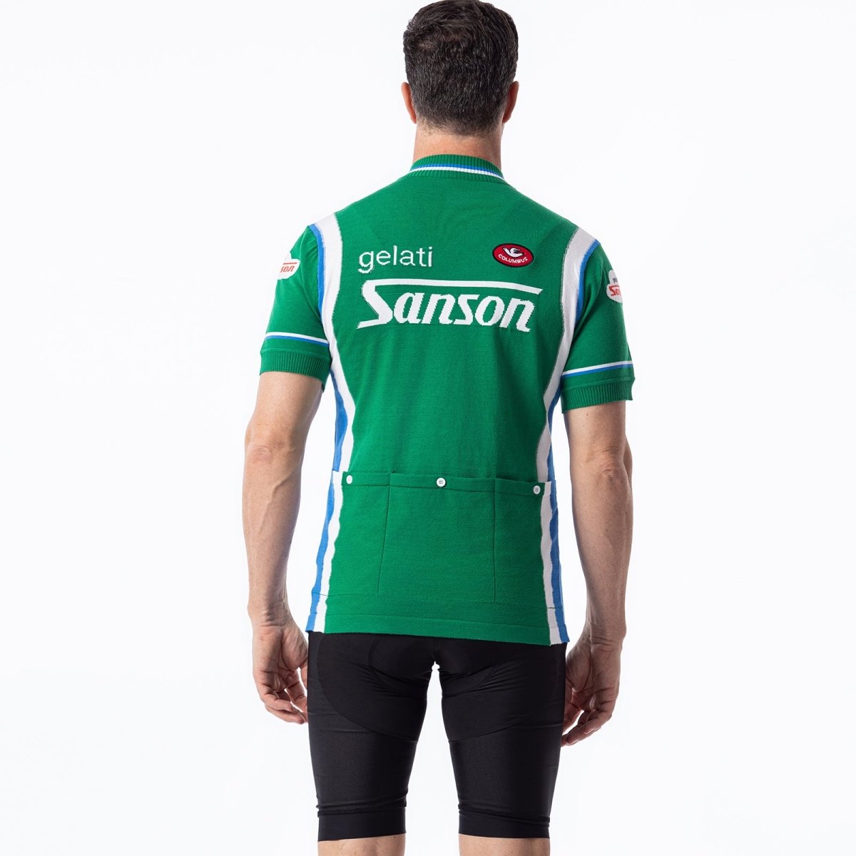 Gelati Sanson Merino Wool Blend - Retro Cycling Jersey