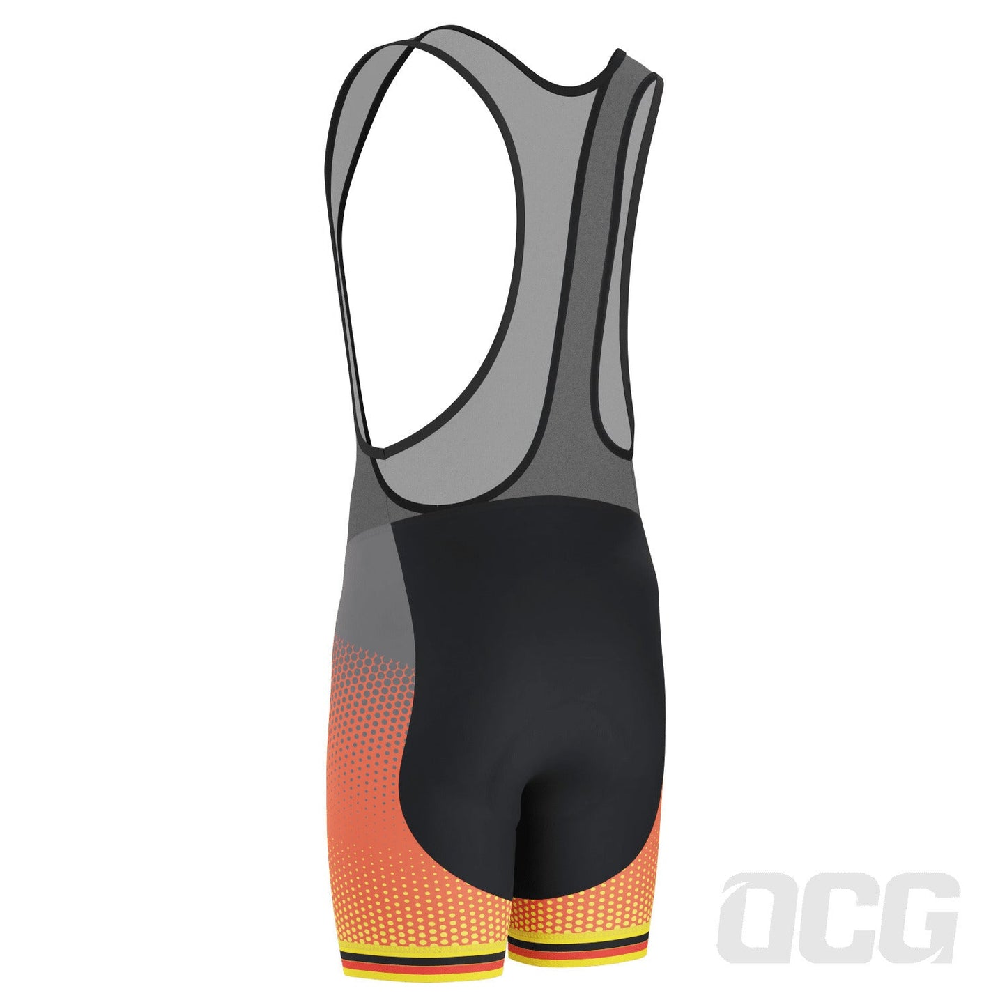 Men's World Countries Team Germany Icon Gel Padded Cycling Bib