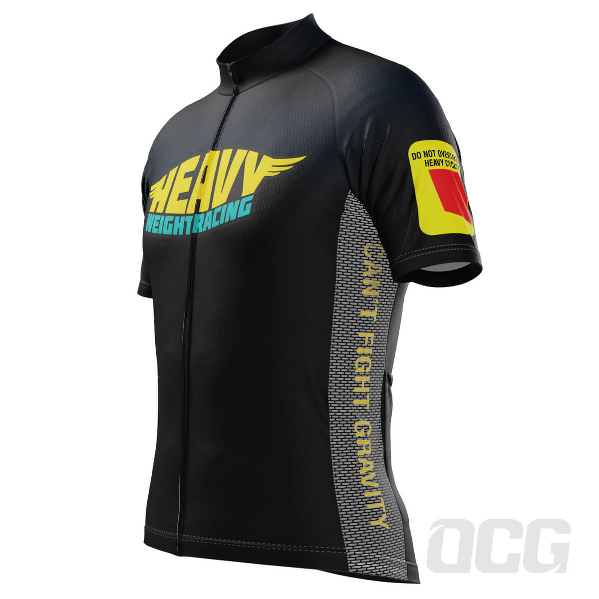 Men's Heavy Weight Racing Gravity Series 1 Short Sleeve Cycling Jersey