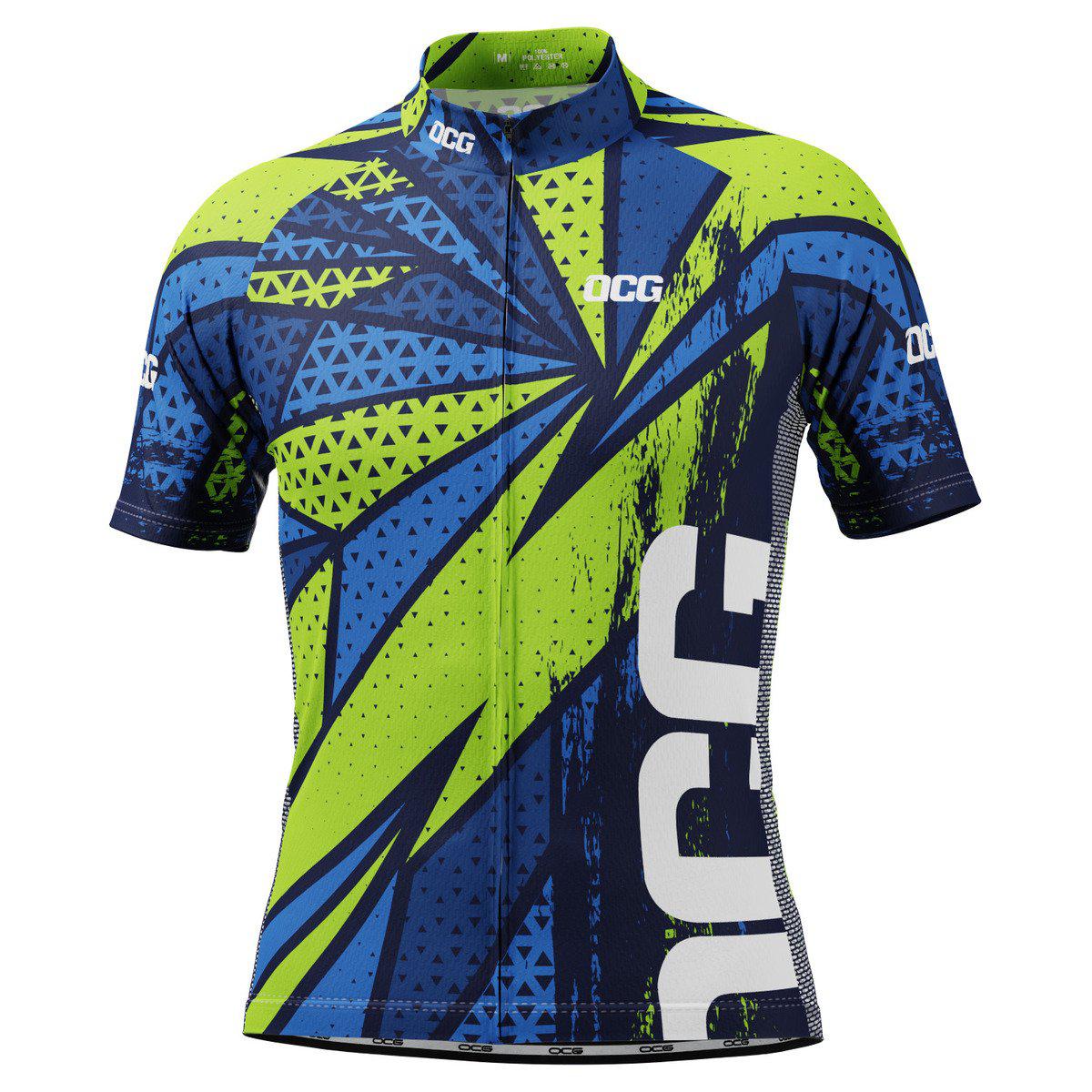Men's Graffiti Lightning Short Sleeve Cycling Jersey