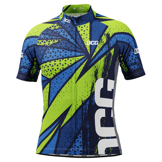 Men's Graffiti Lightning Short Sleeve Cycling Jersey