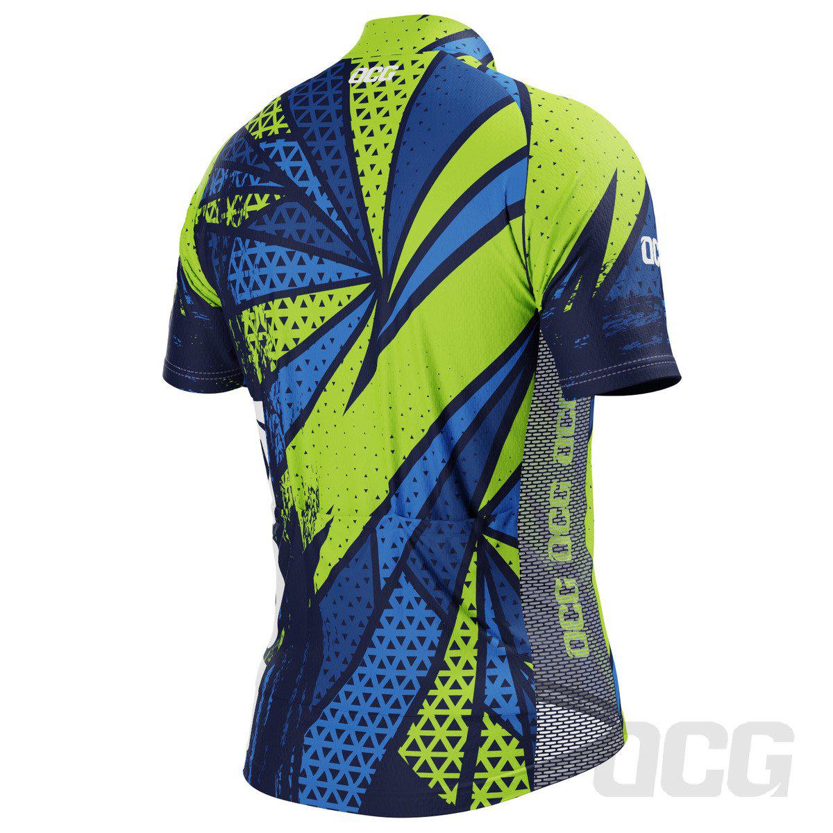 Men's Graffiti Lightning Short Sleeve Cycling Jersey