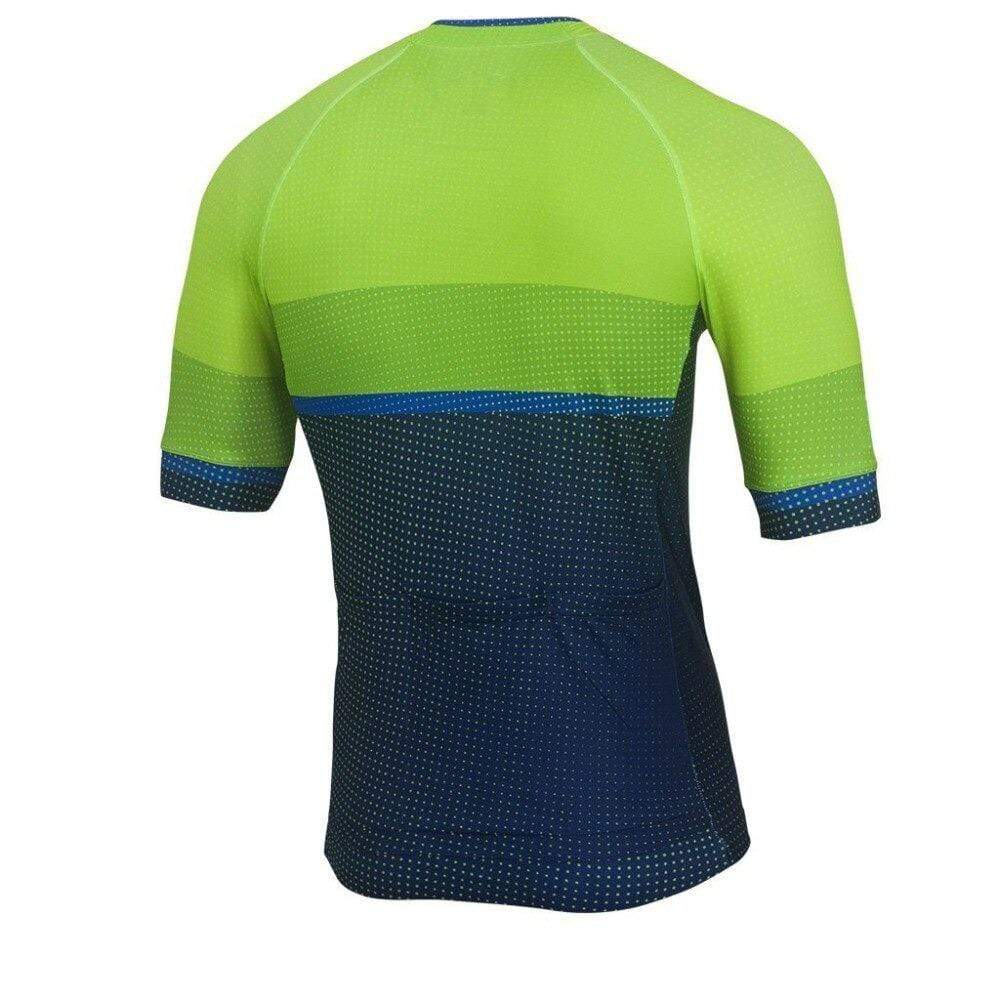 Green Stylish Men's Cycling Jersey