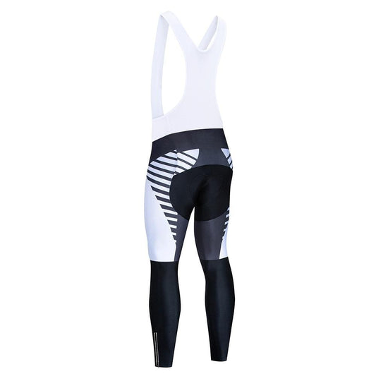Grey Detail Cycling Bib Pants