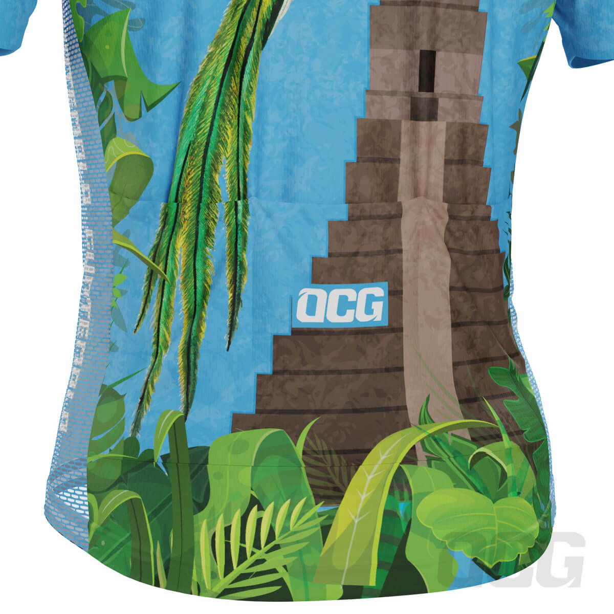 Men's Guatemala Tikal Short Sleeve Cycling Jersey