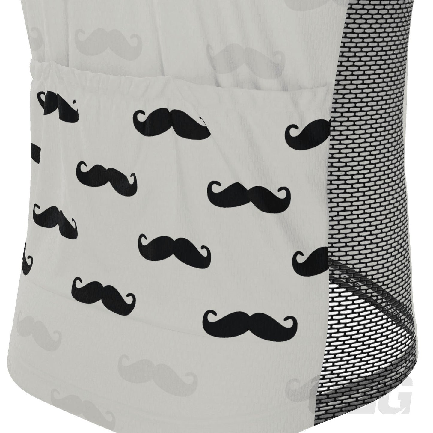Men's Hairy Mustache 2 Piece Cycling Kit