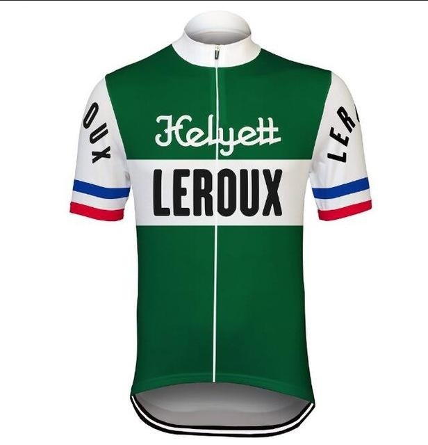 Helyett Leroux Retro Cycling Jersey Set