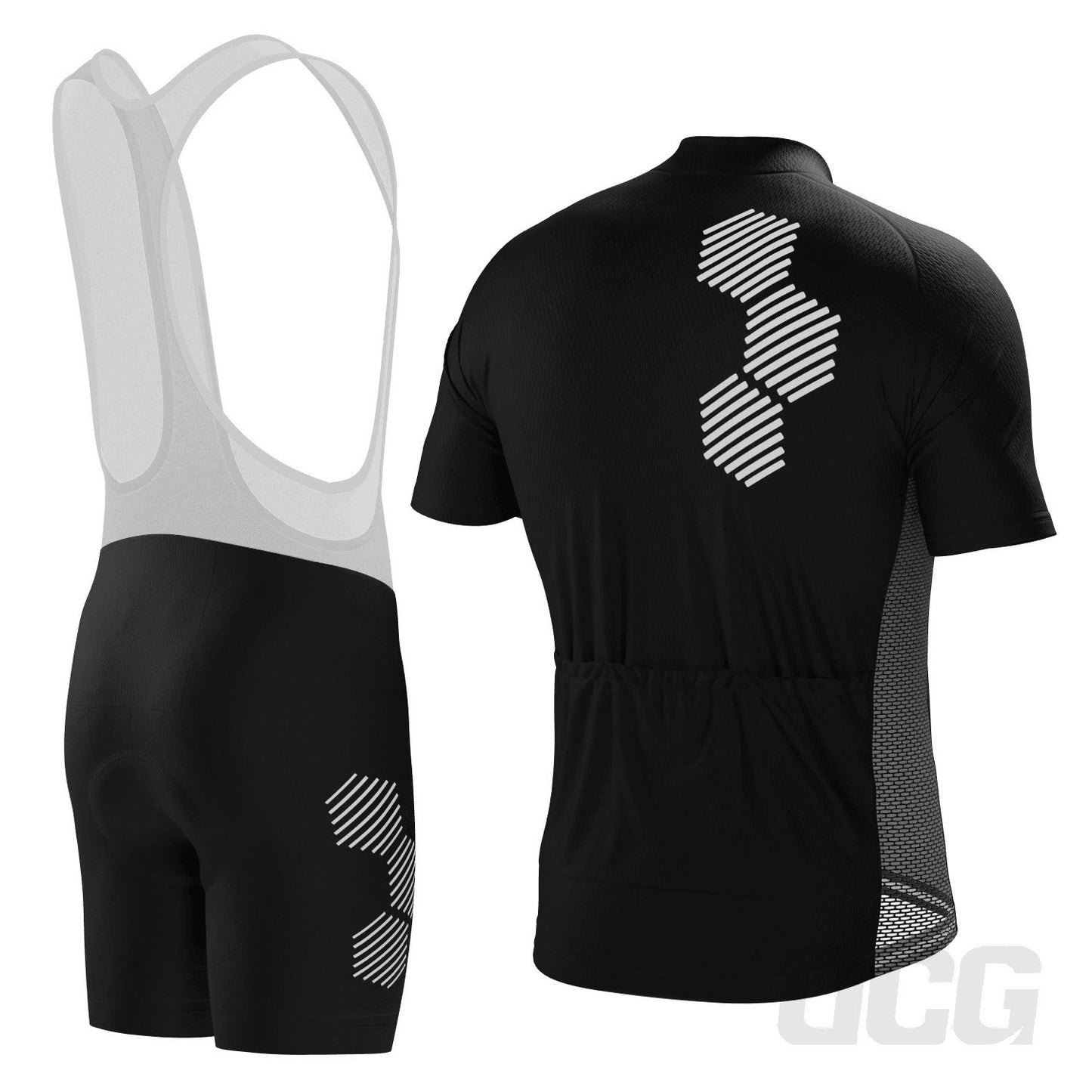 Men's Hexagon 2 Piece Cycling Kit