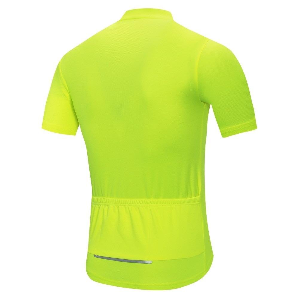 Hi Vis Half Zipper Cycling Jersey