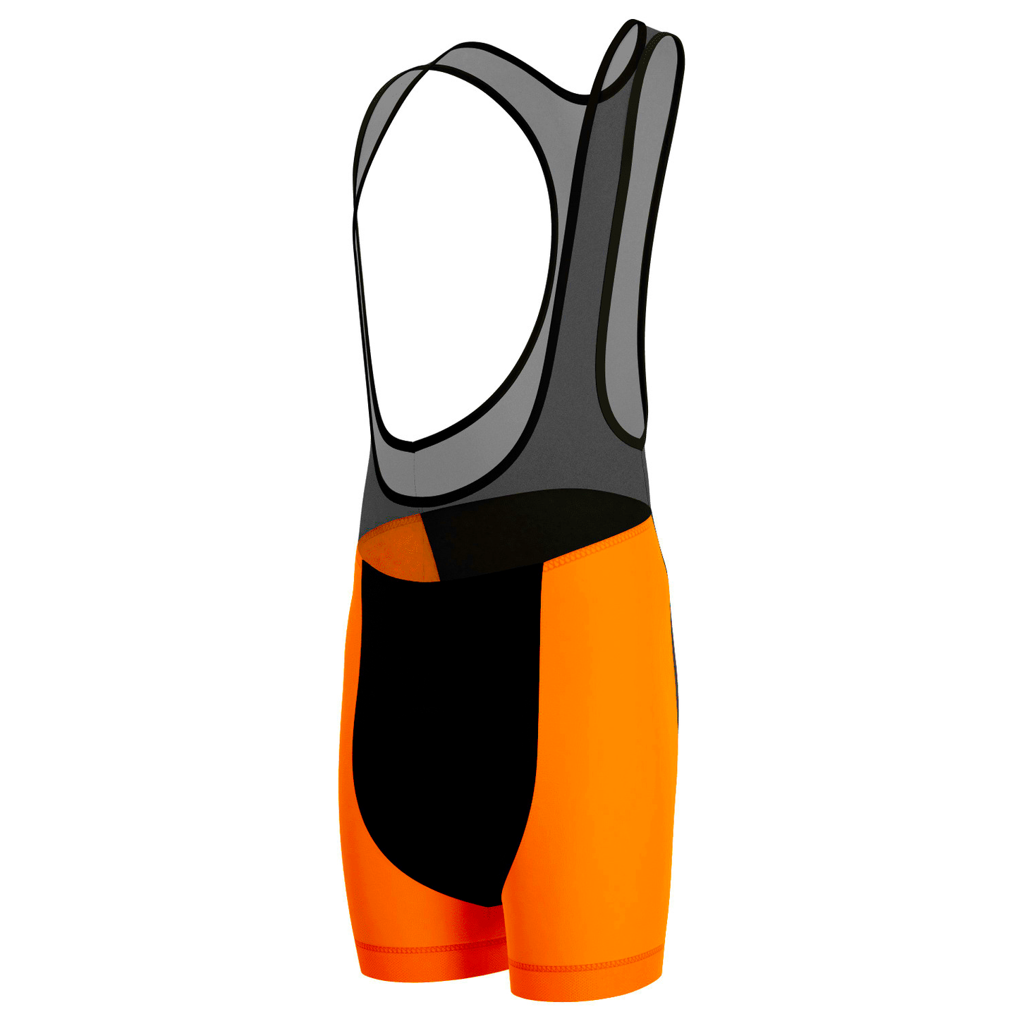Men's OCG Plain Color Gel Padded Cycling Bib