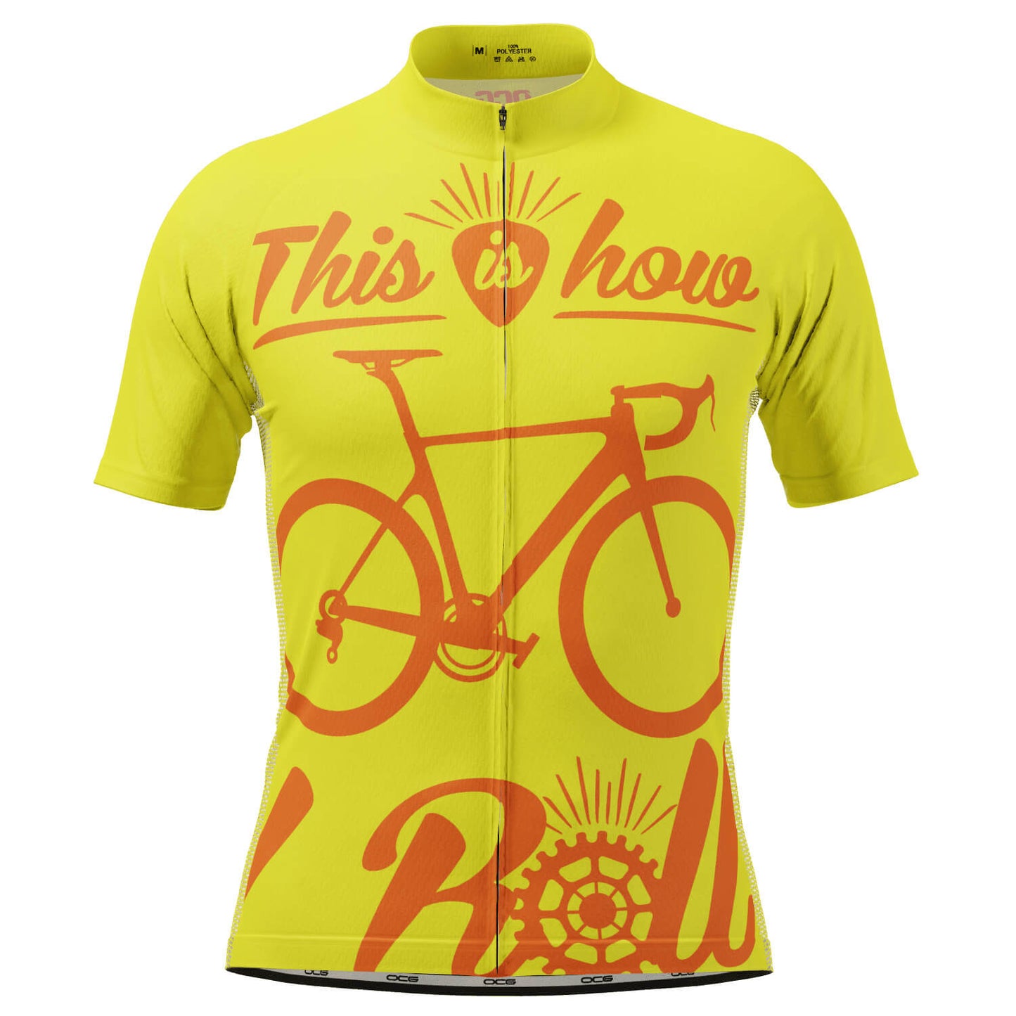 Men's This is How I Roll Short Sleeve Cycling Jersey