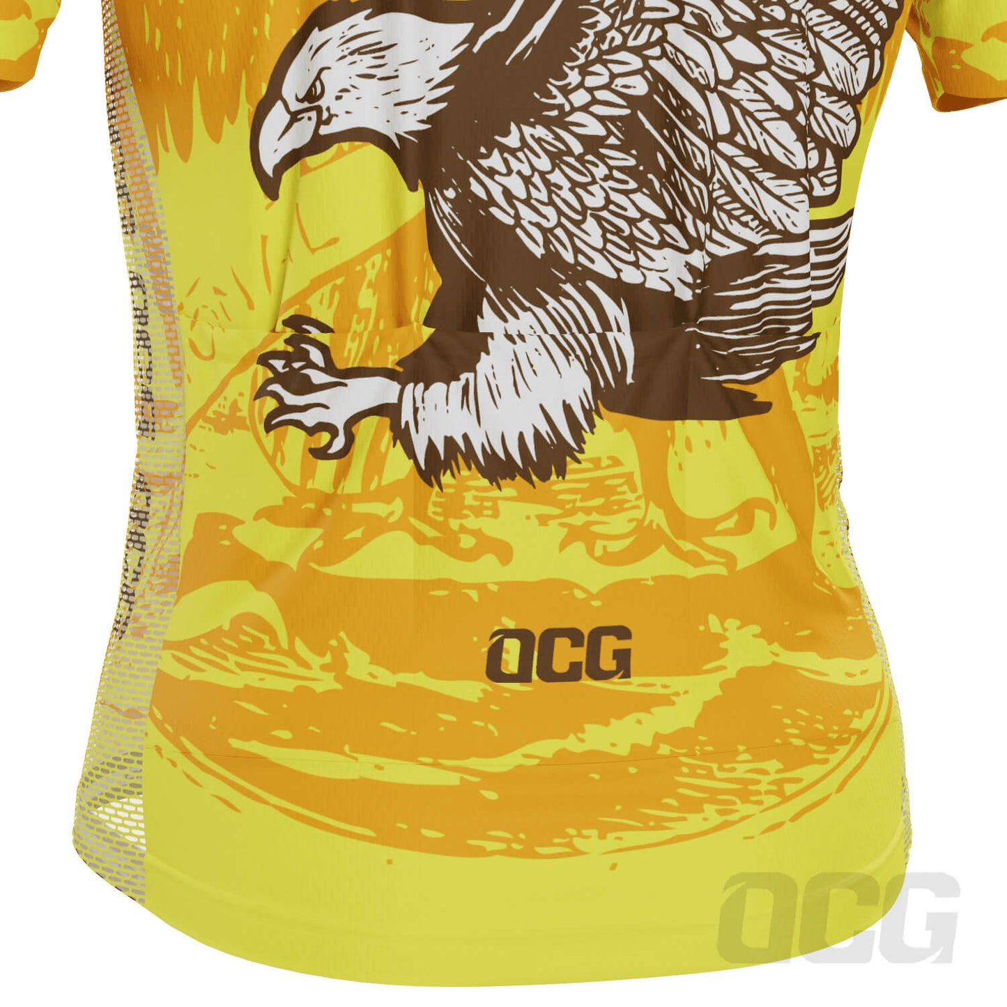Men's Illinois US State Icon Short Sleeve Cycling Jersey
