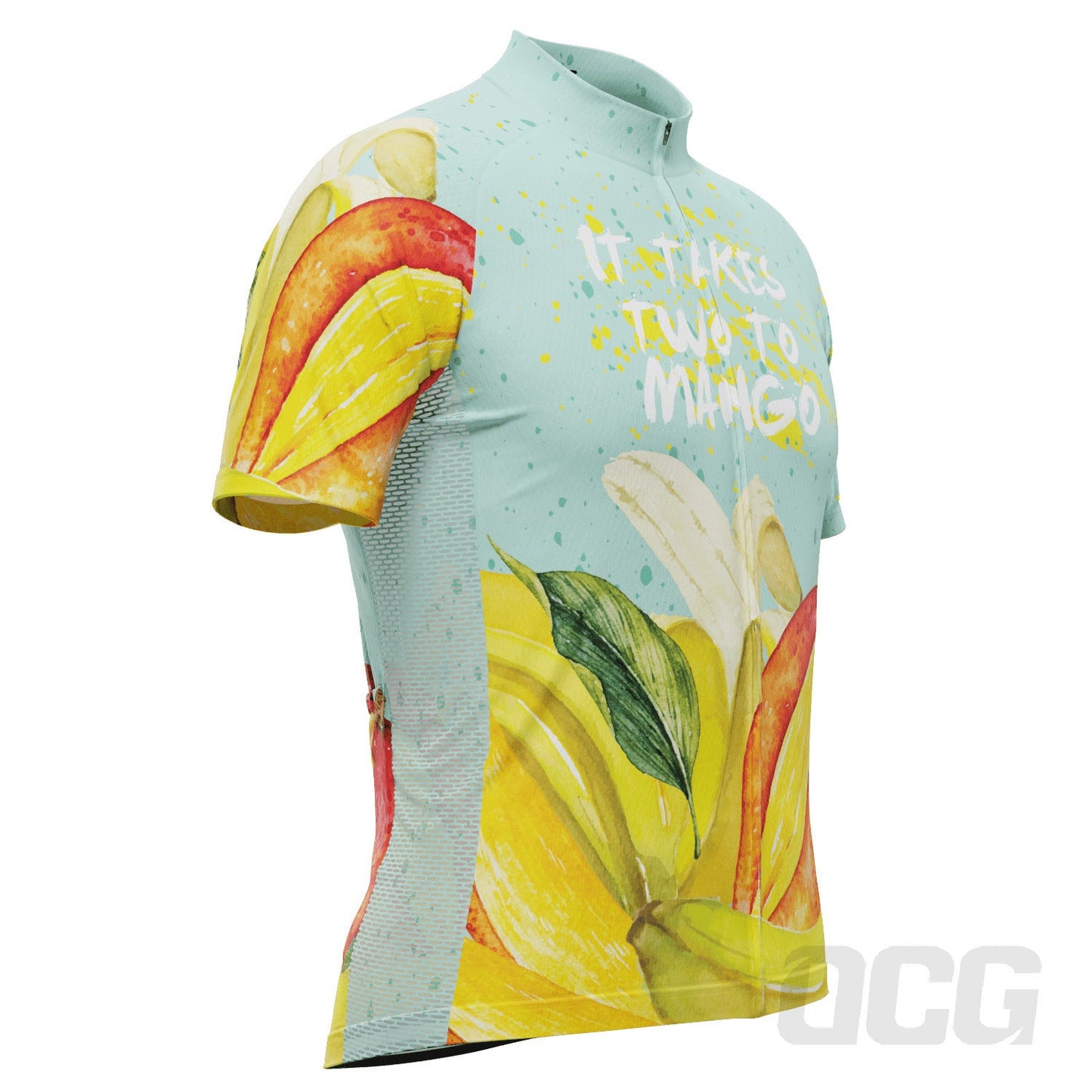 Men's It Takes Two To Mango Short Sleeve Cycling Jersey