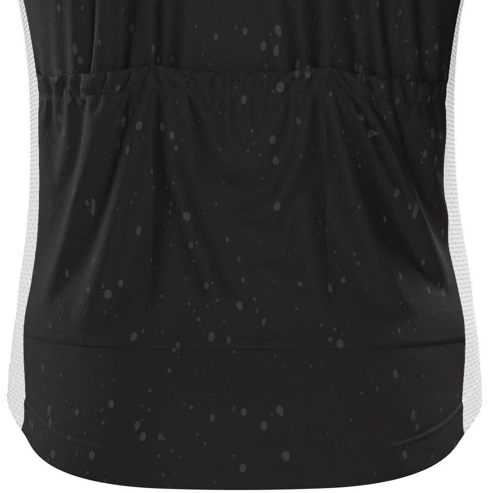 Men's Keep Calm and Mustache Short Sleeve Cycling Jersey