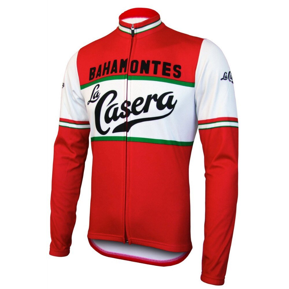 La Casera-Bahamontes Retro Cycling Jersey Long Set