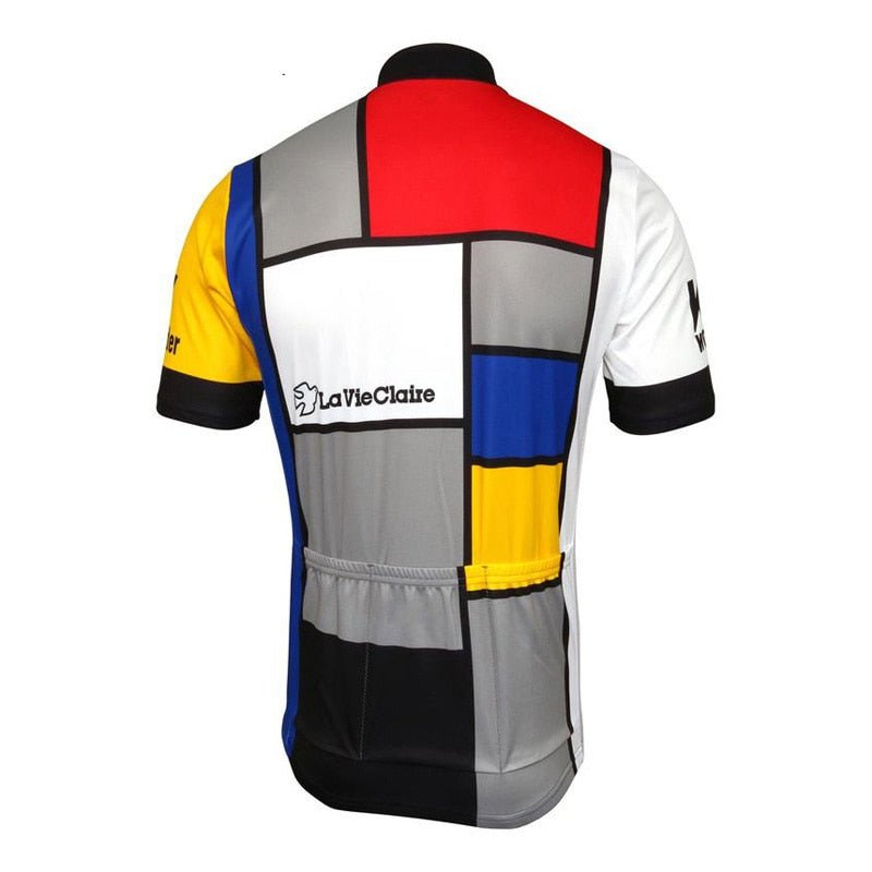 La Vie Claire Retro Cycling Jersey Set
