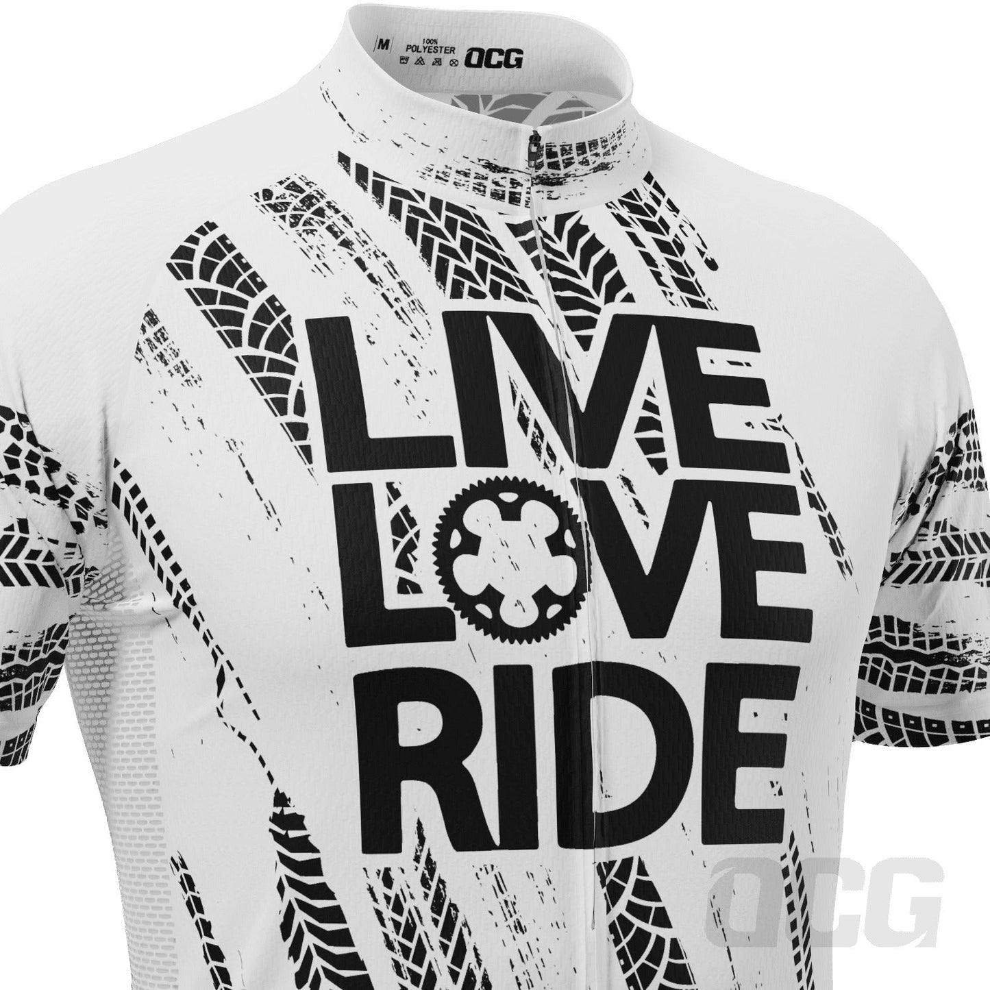 Men's Live Love Ride Short Sleeve Cycling Jersey