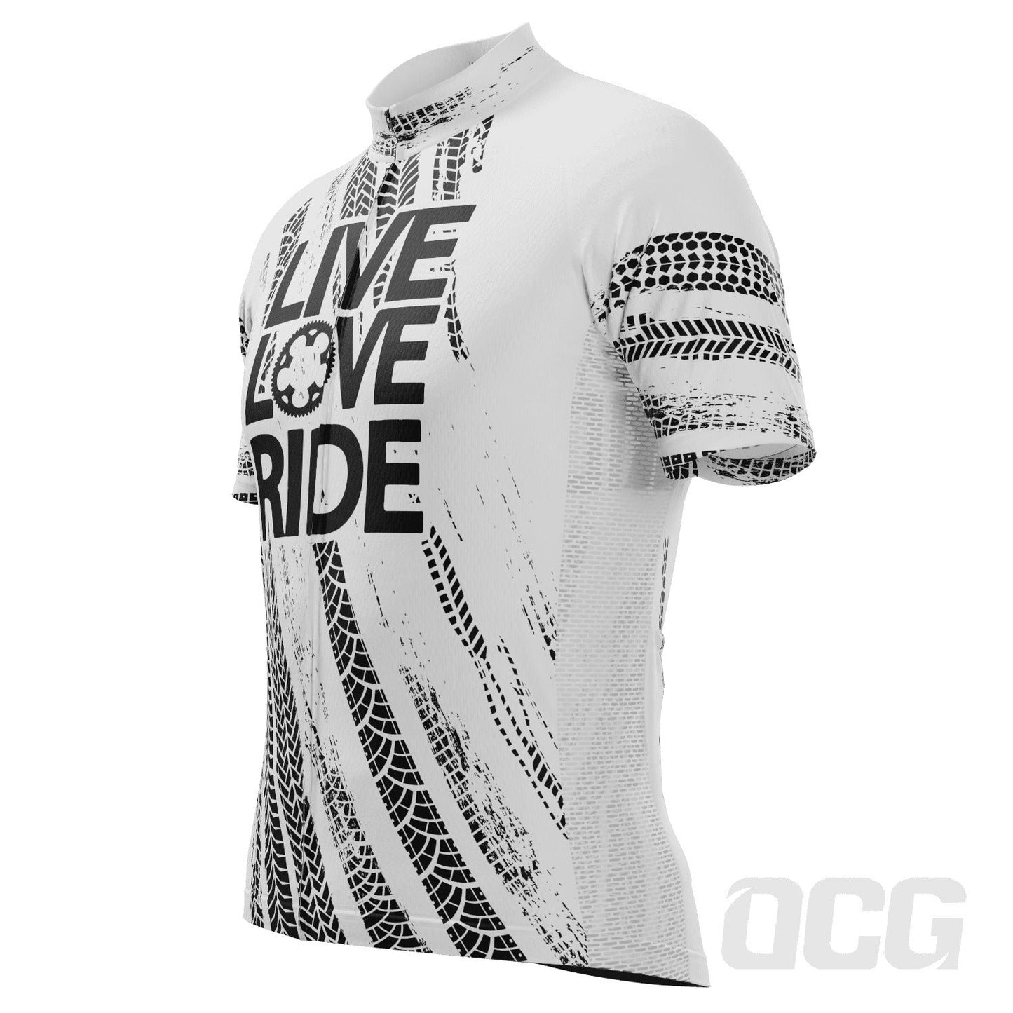 Men's Live Love Ride Short Sleeve Cycling Jersey