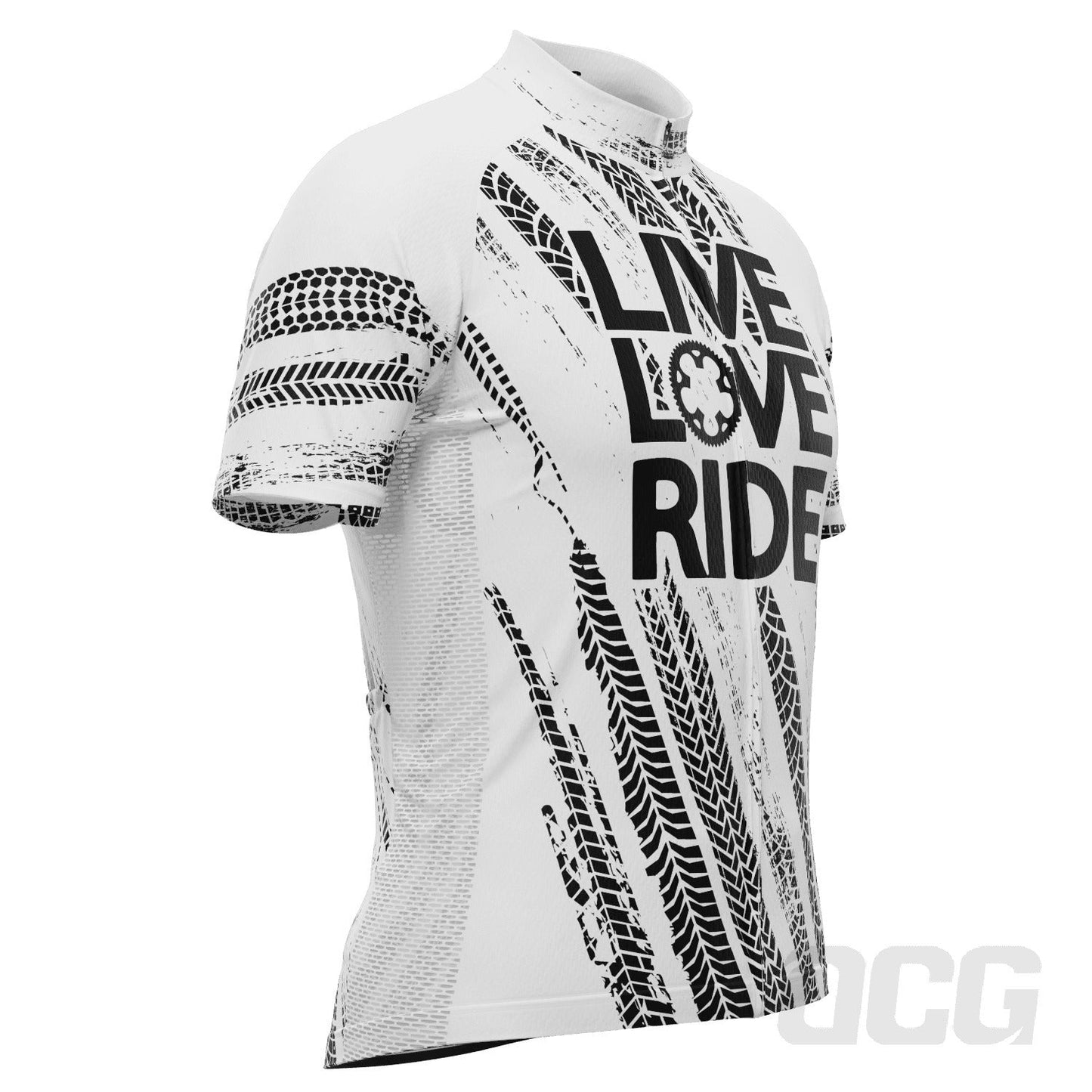 Men's Live Love Ride Short Sleeve Cycling Jersey
