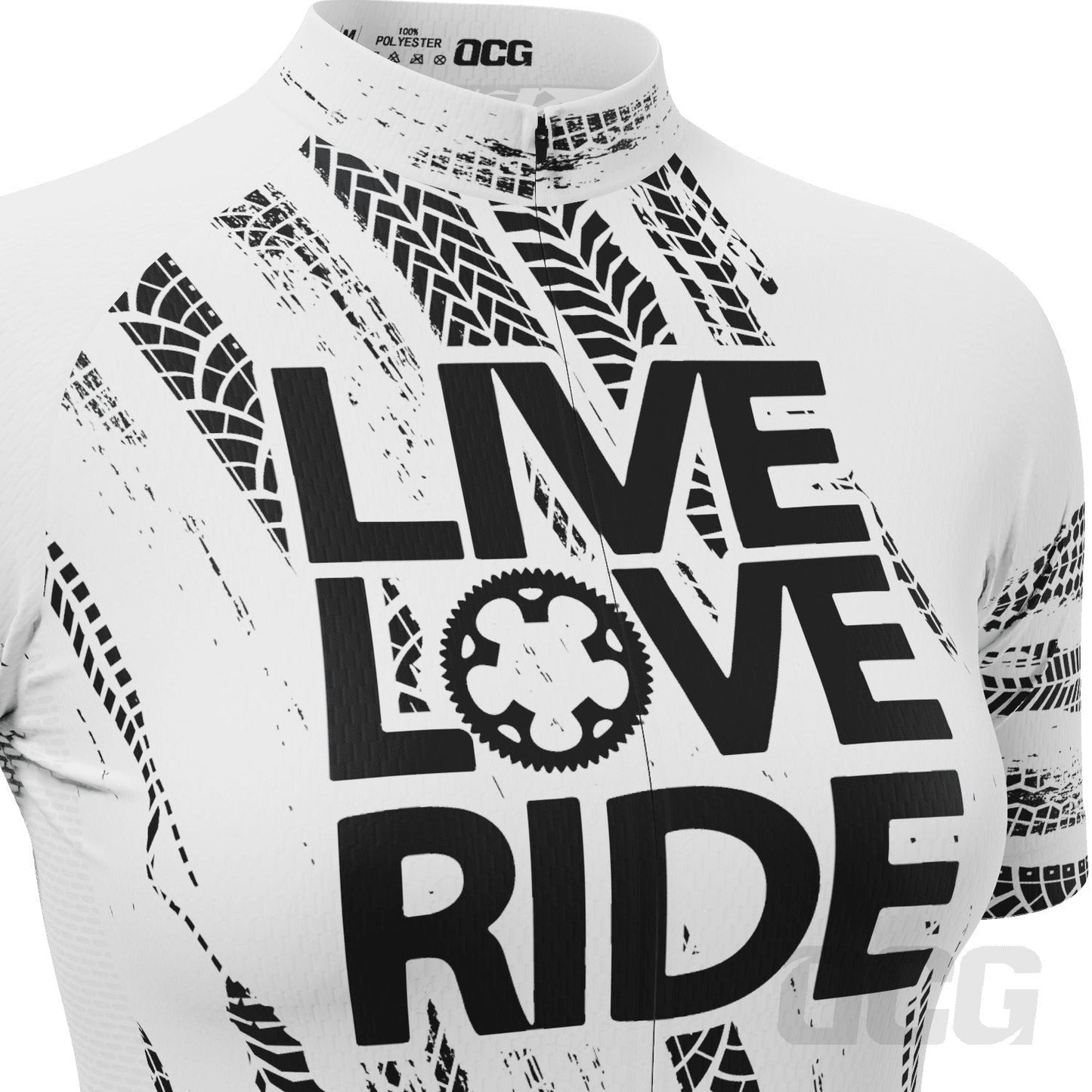Women's Live Love Ride Short Sleeve Cycling Jersey